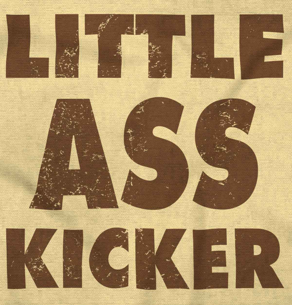 Ass Kicker Romper Bodysuit-Direct To Garment Print-Brisco Baby