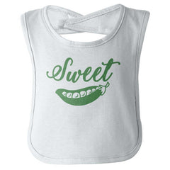 Sweet Pea Infant Baby Bib-Direct To Garment Print-Brisco Baby