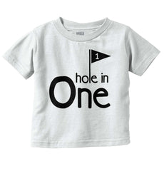 Hole In One Infant Toddler T Shirt-Direct To Garment Print-Brisco Baby