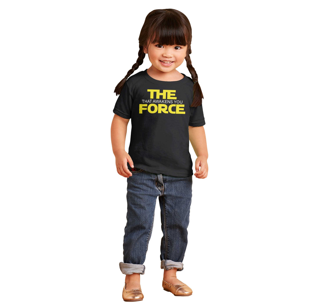 The Force Awakens Infant Toddler T Shirt-Direct To Garment Print-Brisco Baby