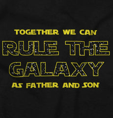 Rule The Galaxy Raglan Romper Bodysuit-Direct To Garment Print-Brisco Baby