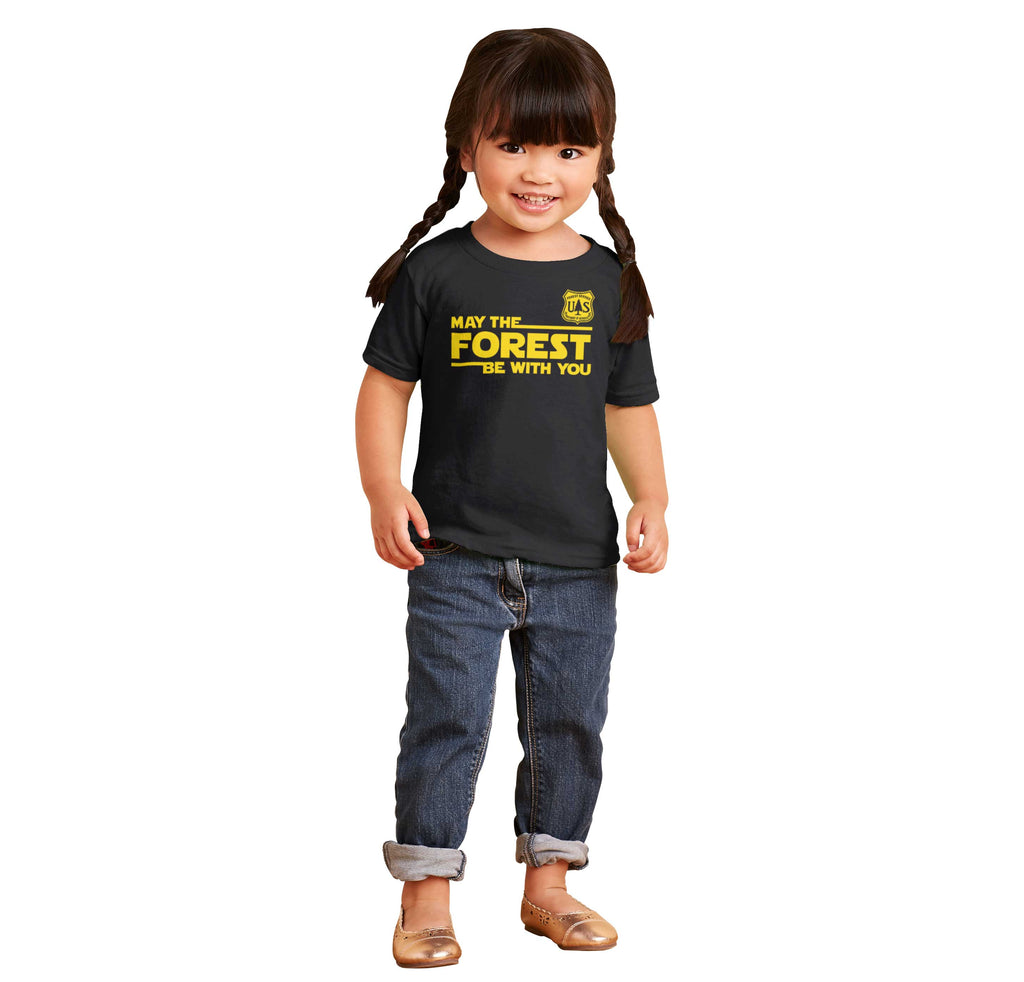 May The Forest Infant Toddler T Shirt-Direct To Garment Print-Brisco Baby