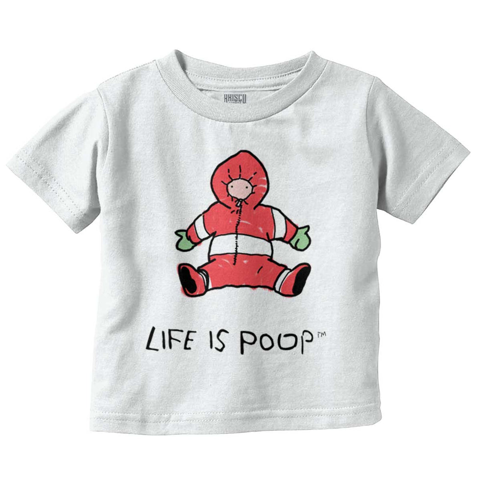 Winter Jacket Infant Toddler T Shirt-Direct To Garment Print-Brisco Baby