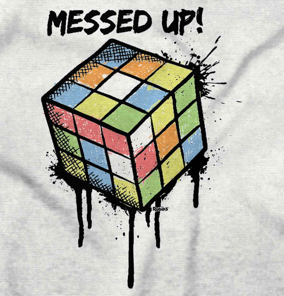 Retro Messed Up Infant Toddler T Shirt-Direct To Garment Print-Brisco Baby