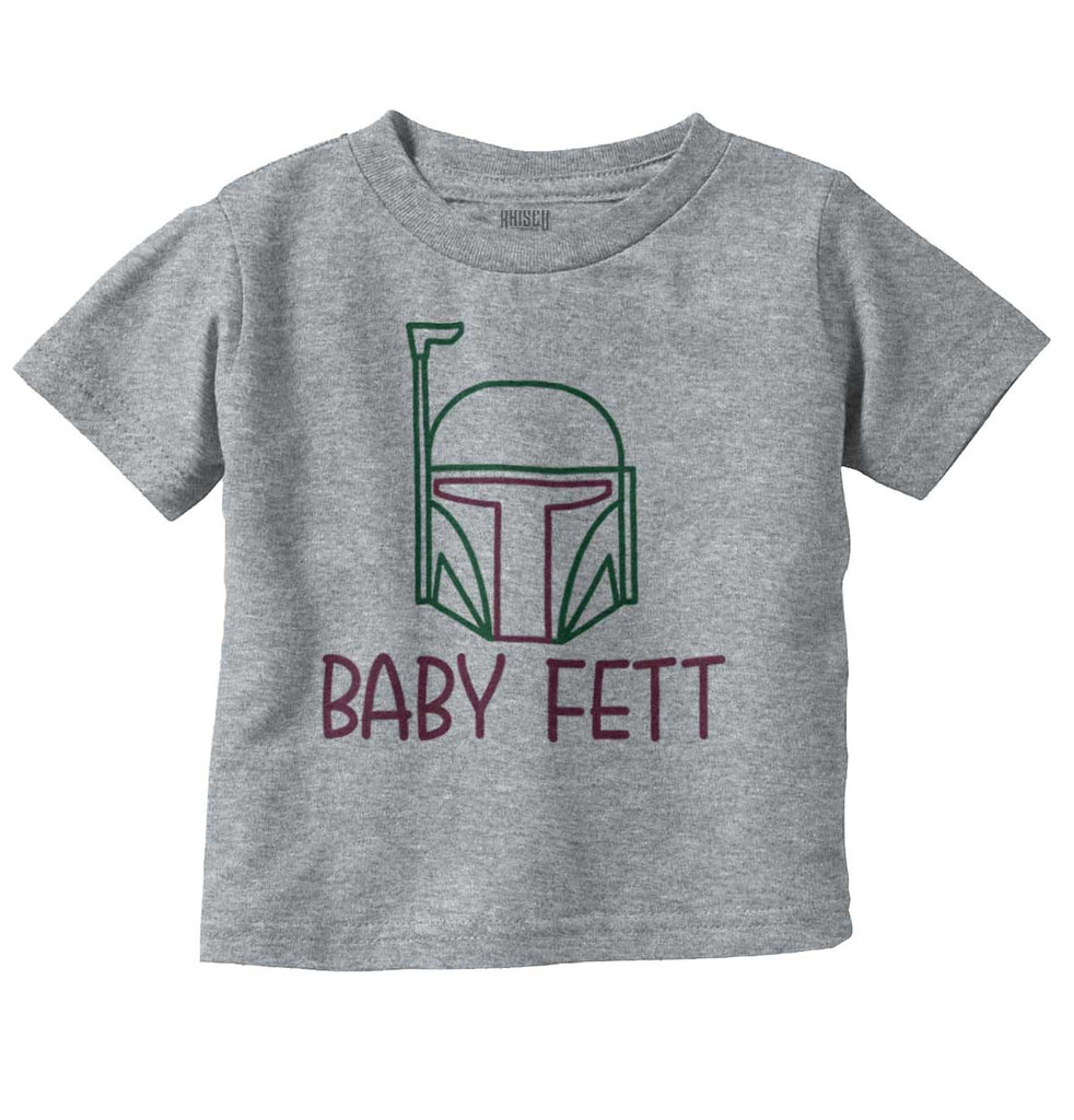 Baby Fett Infant Toddler T Shirt-Direct To Garment Print-Brisco Baby