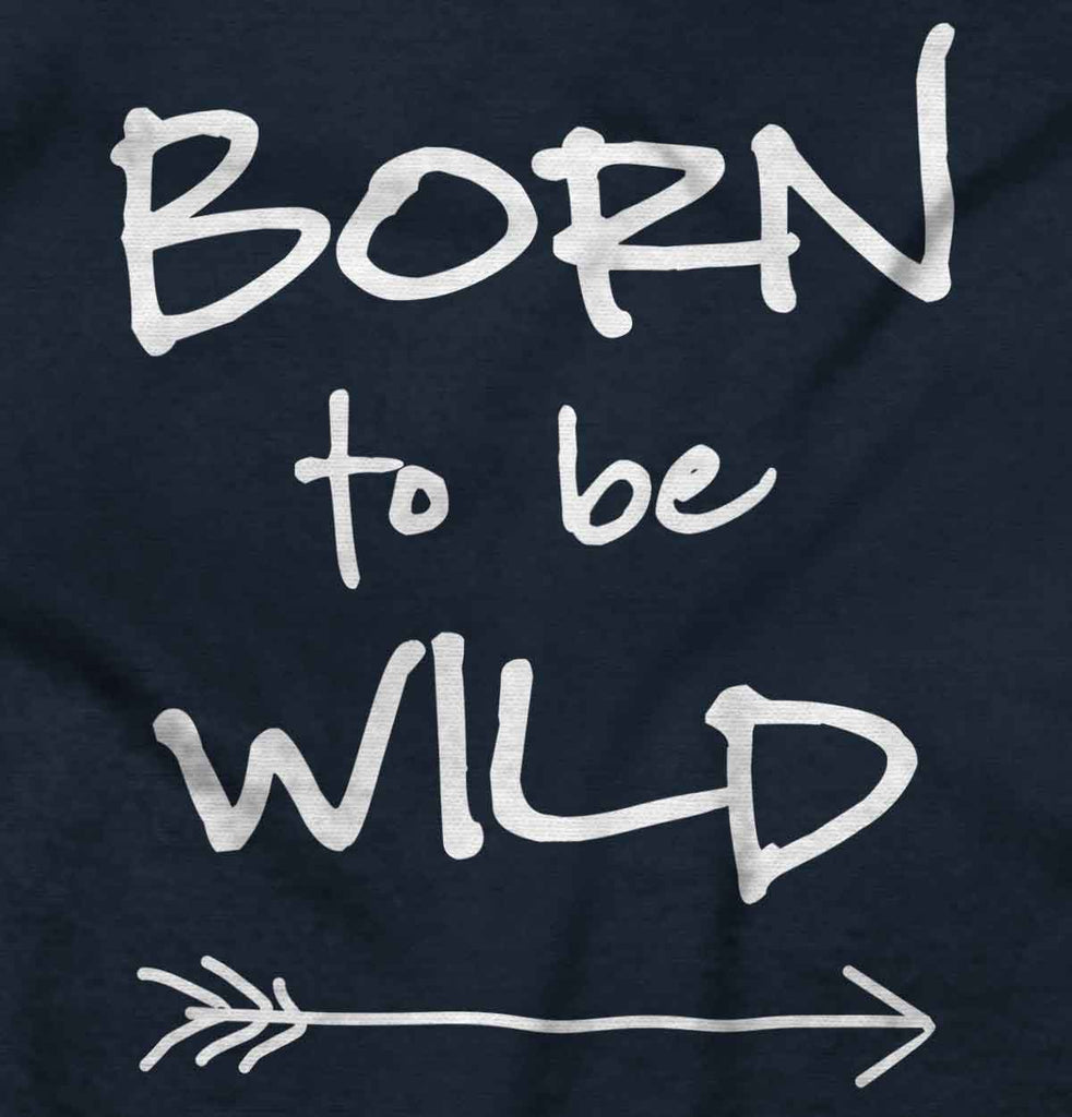 Born To Be Wild Romper Bodysuit-Direct To Garment Print-Brisco Baby