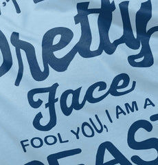 Pretty Face Infant Toddler T Shirt-Direct To Garment Print-Brisco Baby