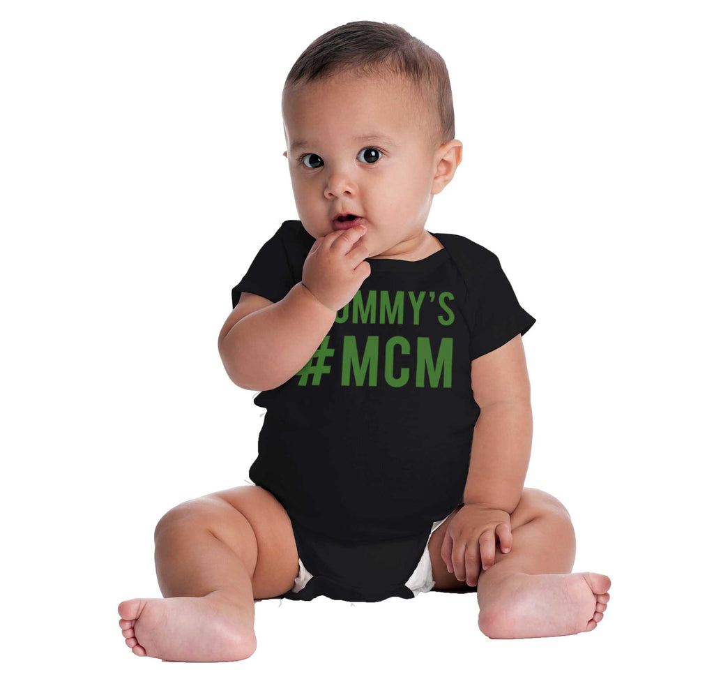 Mommy's MCM Romper Bodysuit-Direct To Garment Print-Brisco Baby