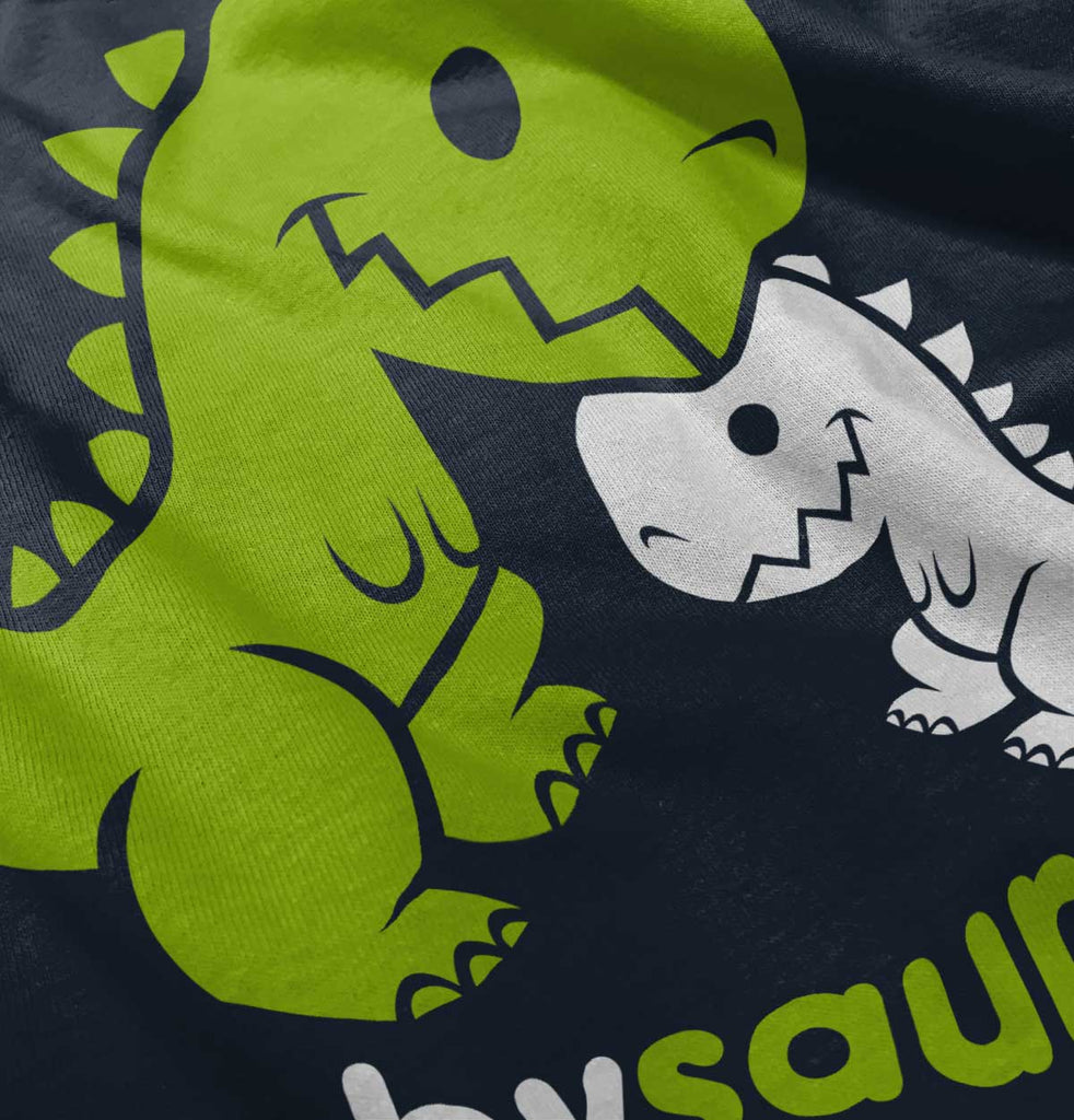 Babysaurus Rex Romper Bodysuit-Direct To Garment Print-Brisco Baby