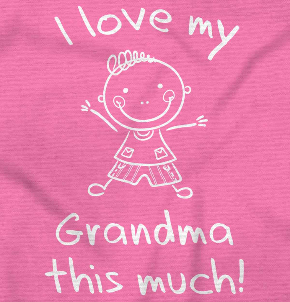 Love My Grandma Baby Polka Dot Skirt Dress-Direct To Garment Print-Brisco Baby