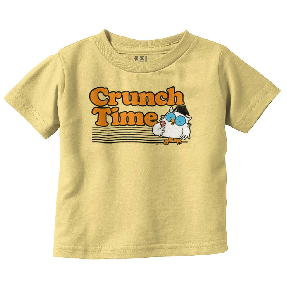 Crunch Time Infant Toddler T Shirt-Direct To Garment Print-Brisco Baby