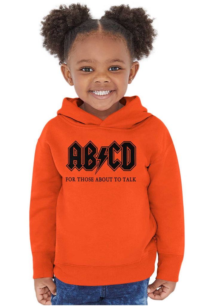 AB CD Toddler Pullover Hoodie-Direct To Garment Print-Brisco Baby