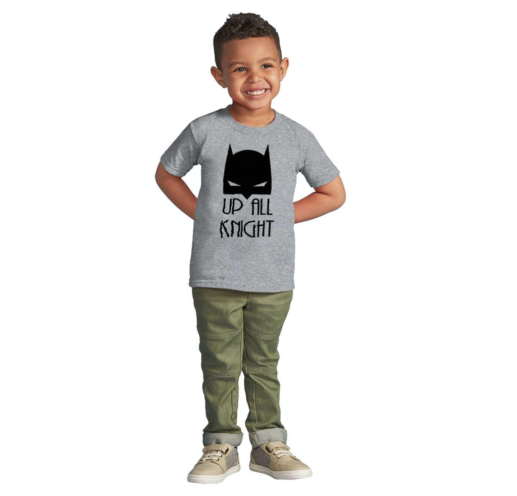 Up All Knight Infant Toddler T Shirt-Direct To Garment Print-Brisco Baby