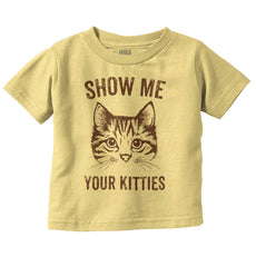Your Kitties Infant Toddler T Shirt-Direct To Garment Print-Brisco Baby