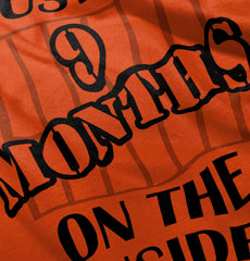 9 Months On The Inside Toddler Pullover Hoodie-Direct To Garment Print-Brisco Baby