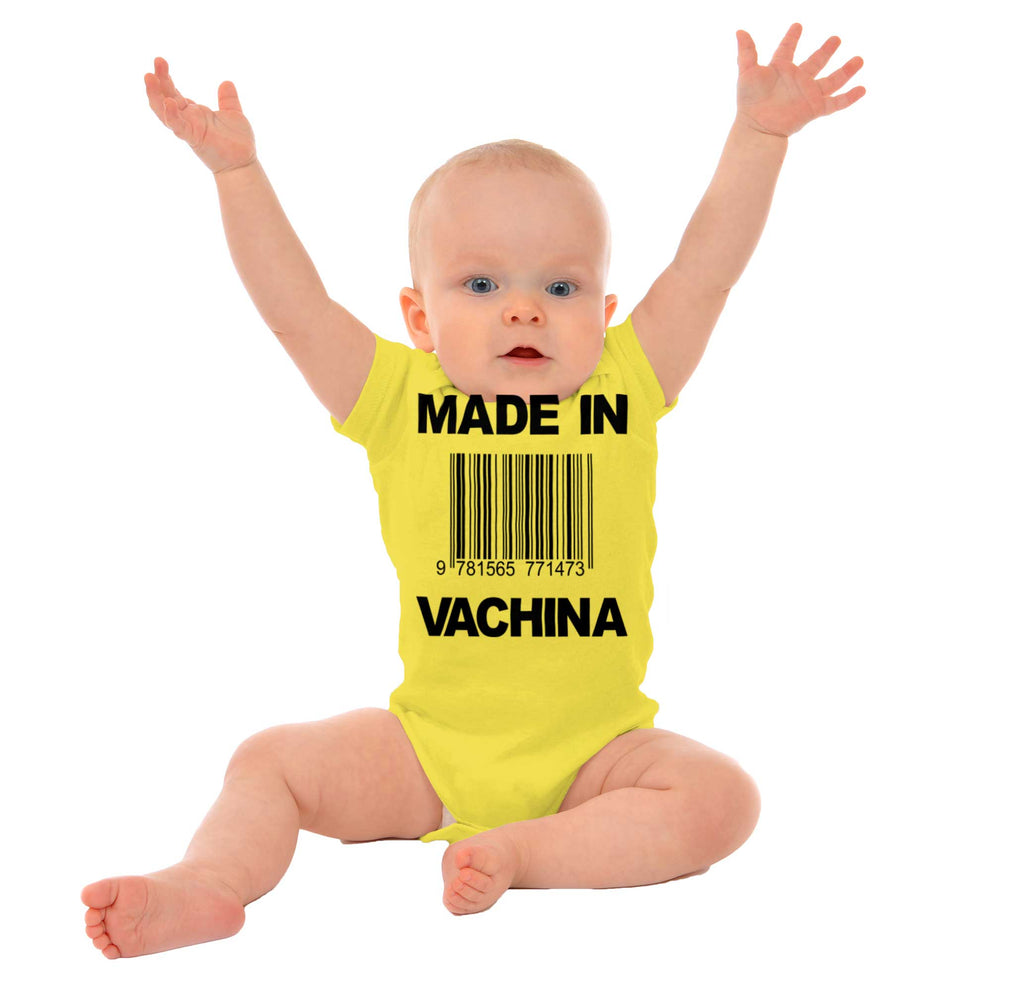 Made In Vachina Romper Bodysuit-Direct To Garment Print-Brisco Baby