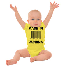 Made In Vachina Romper Bodysuit-Direct To Garment Print-Brisco Baby