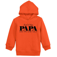 No Papa Like Me Toddler Pullover Hoodie-Direct To Garment Print-Brisco Baby