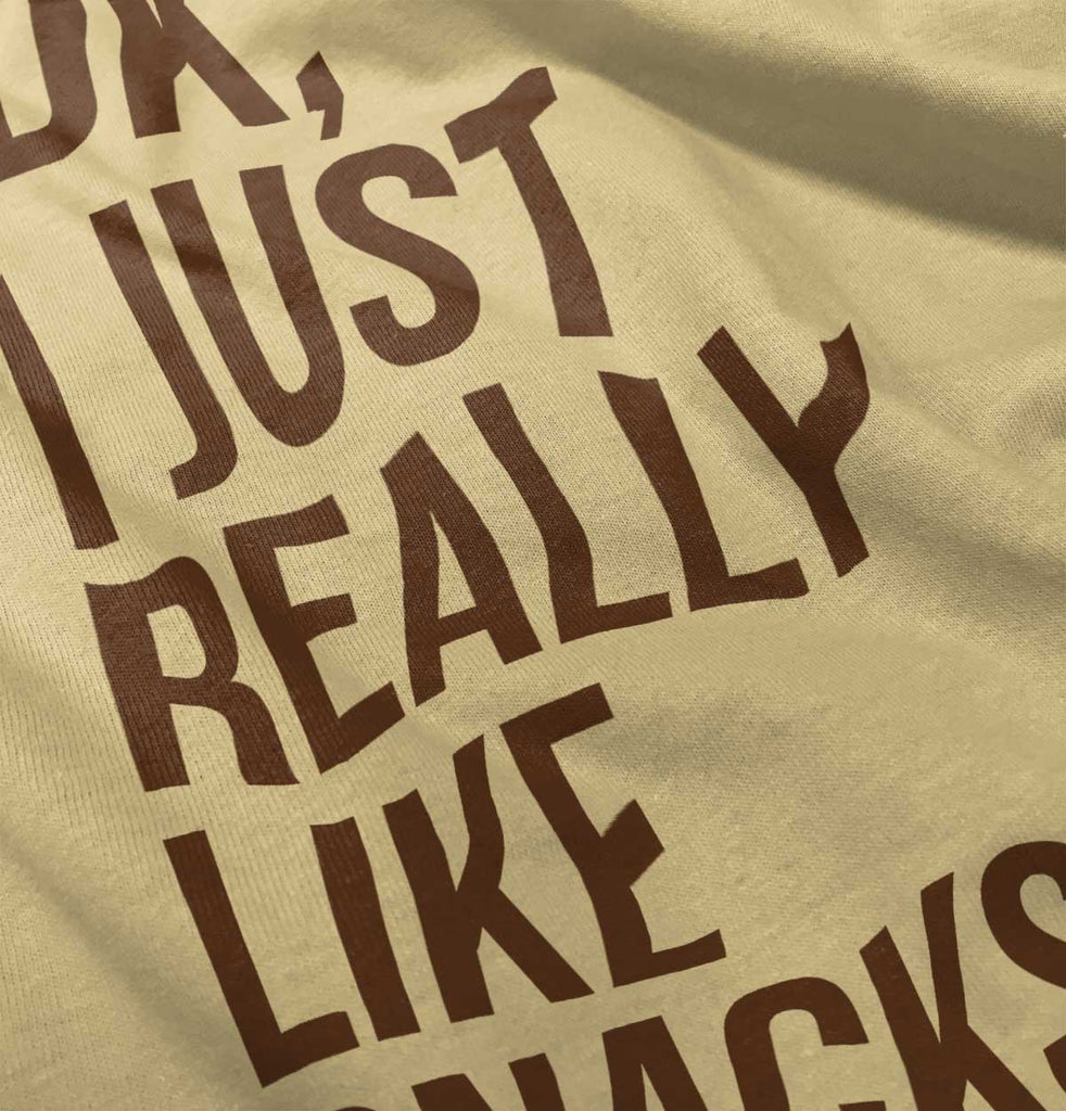 Really Like Snacks Romper Bodysuit-Direct To Garment Print-Brisco Baby