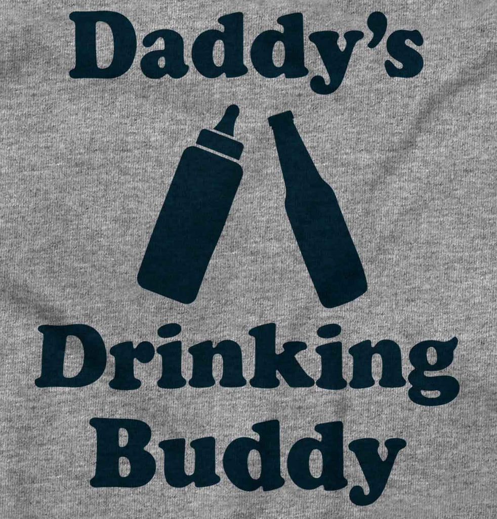 Drinking Buddy Raglan Romper Bodysuit-Direct To Garment Print-Brisco Baby