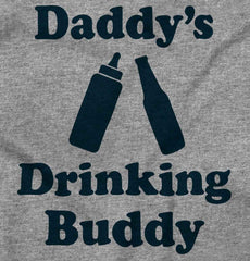 Drinking Buddy Raglan Romper Bodysuit-Direct To Garment Print-Brisco Baby