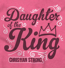 Daughter Of The King Toddler Football Jersey Tee-Direct To Garment Print-Brisco Baby