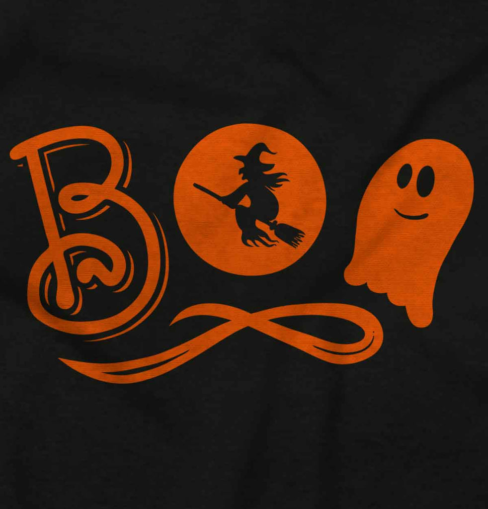 Boo Ghost Infant Baby Bib-Direct To Garment Print-Brisco Baby