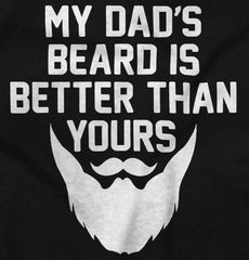 Dad's Beard Infant Baby Bib-Direct To Garment Print-Brisco Baby