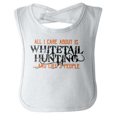 Whitetail Hunting Season Infant Baby Bib-Direct To Garment Print-Brisco Baby