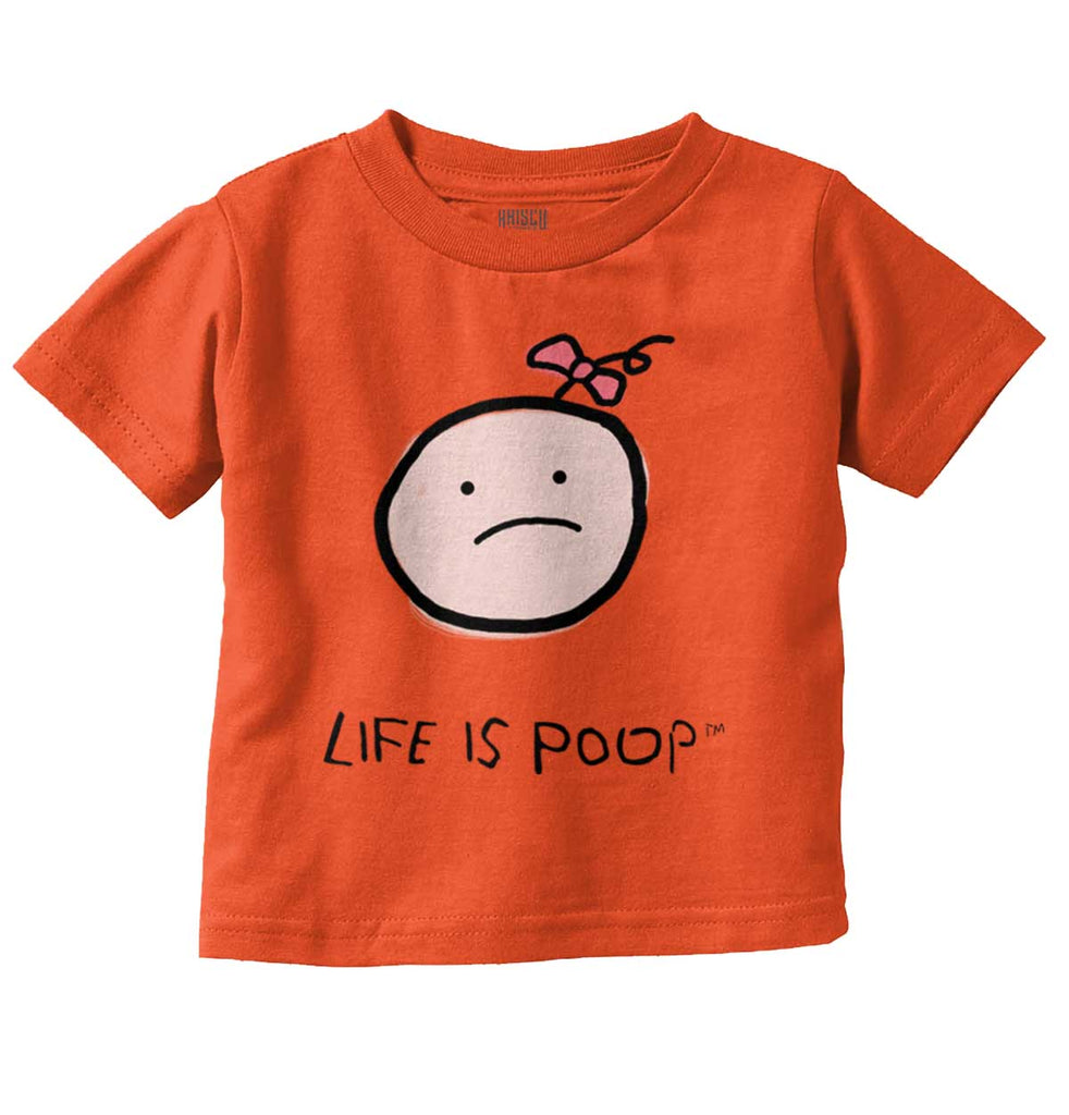 Girl Logo Infant Toddler T Shirt-Direct To Garment Print-Brisco Baby