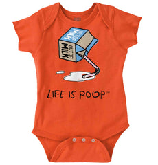 Out of Milk Romper Bodysuit-Direct To Garment Print-Brisco Baby