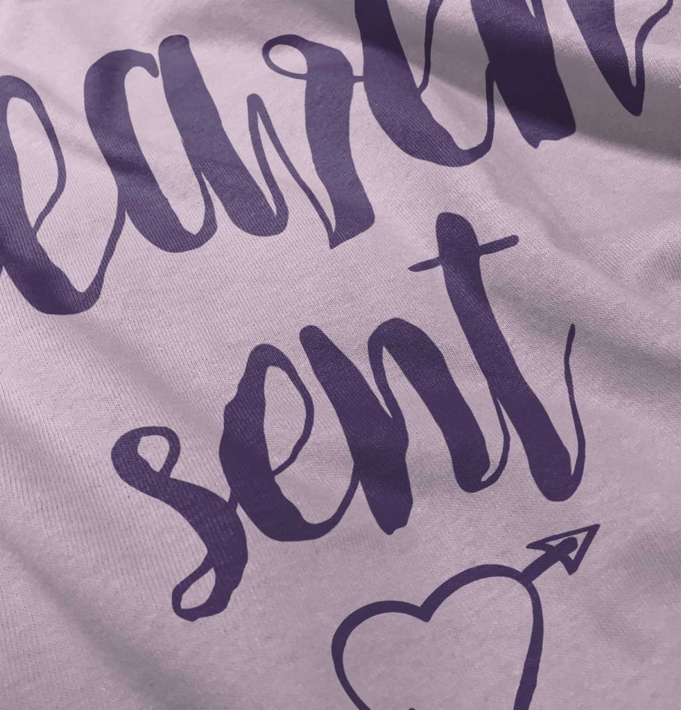 Heaven Sent Romper Bodysuit-Direct To Garment Print-Brisco Baby