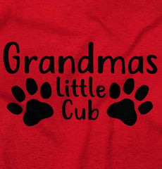 Granmda's Little Cub Romper Bodysuit-Direct To Garment Print-Brisco Baby