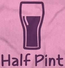 Half Pint Infant Baby Bib-Direct To Garment Print-Brisco Baby