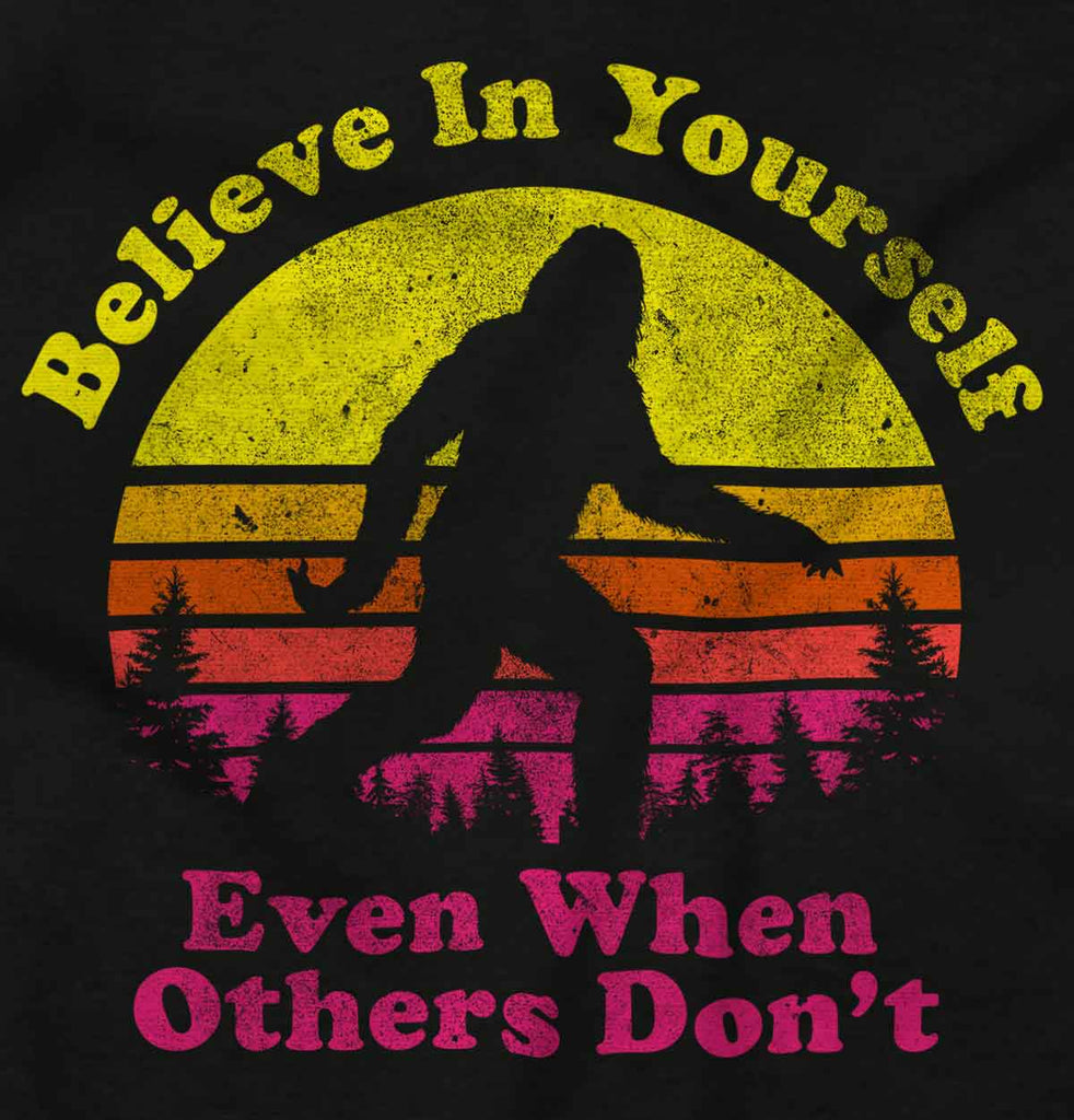 Believe In Bigfoot Infant Toddler T Shirt-Direct To Garment Print-Brisco Baby