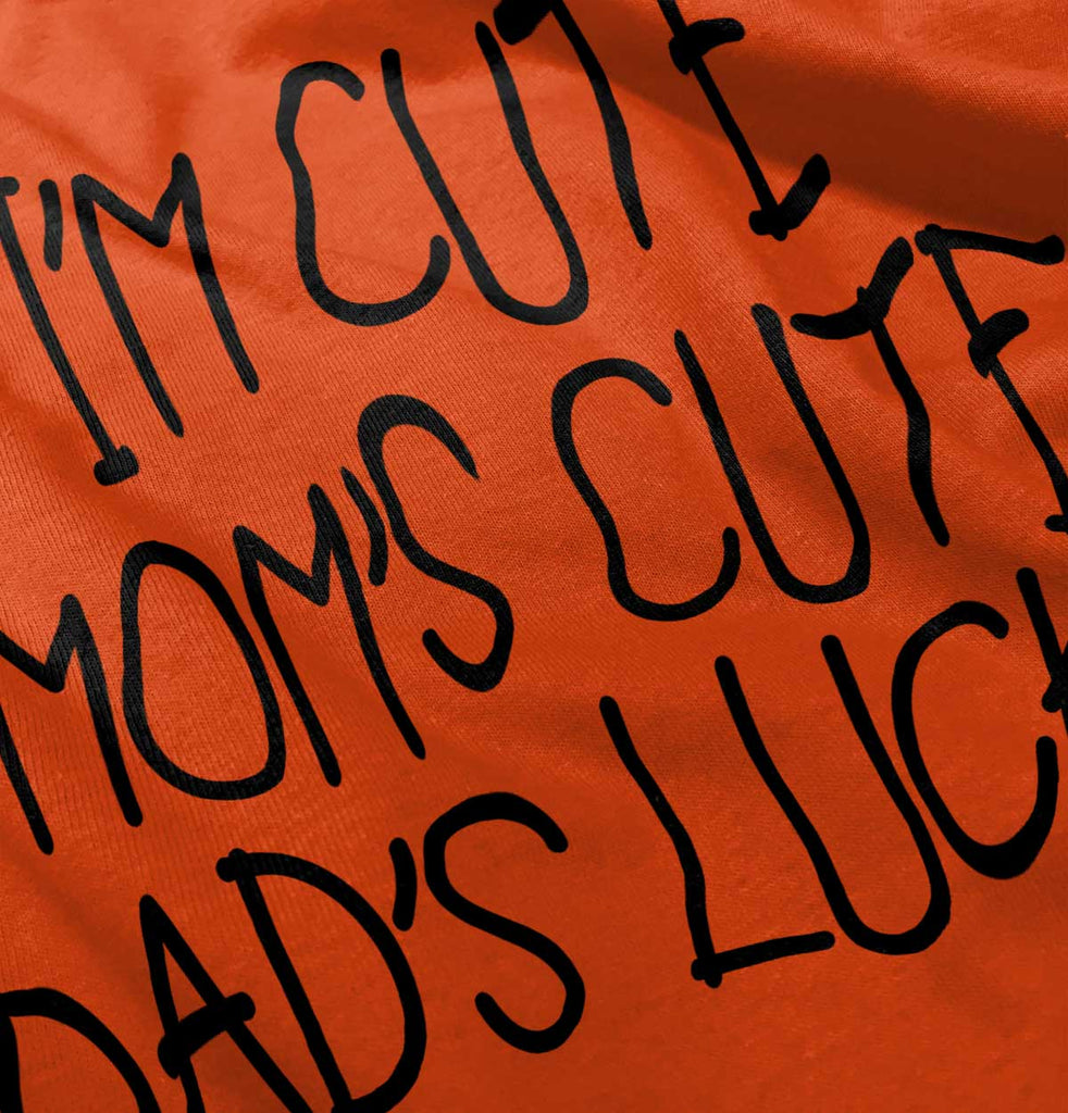 Dad's Lucky Romper Bodysuit-Direct To Garment Print-Brisco Baby