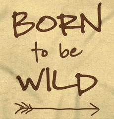 Born To Be Wild Romper Bodysuit-Direct To Garment Print-Brisco Baby