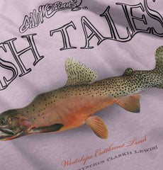 Cutthroat Trout Romper Bodysuit-Direct To Garment Print-Brisco Baby