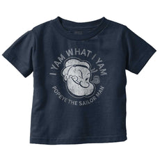 I Yam What I Yam Infant Toddler T Shirt-Direct To Garment Print-Brisco Baby