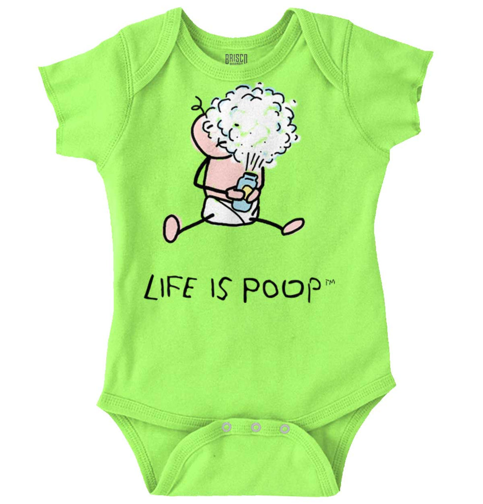 Baby Powder Romper Bodysuit-Direct To Garment Print-Brisco Baby