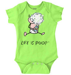 Baby Powder Romper Bodysuit-Direct To Garment Print-Brisco Baby