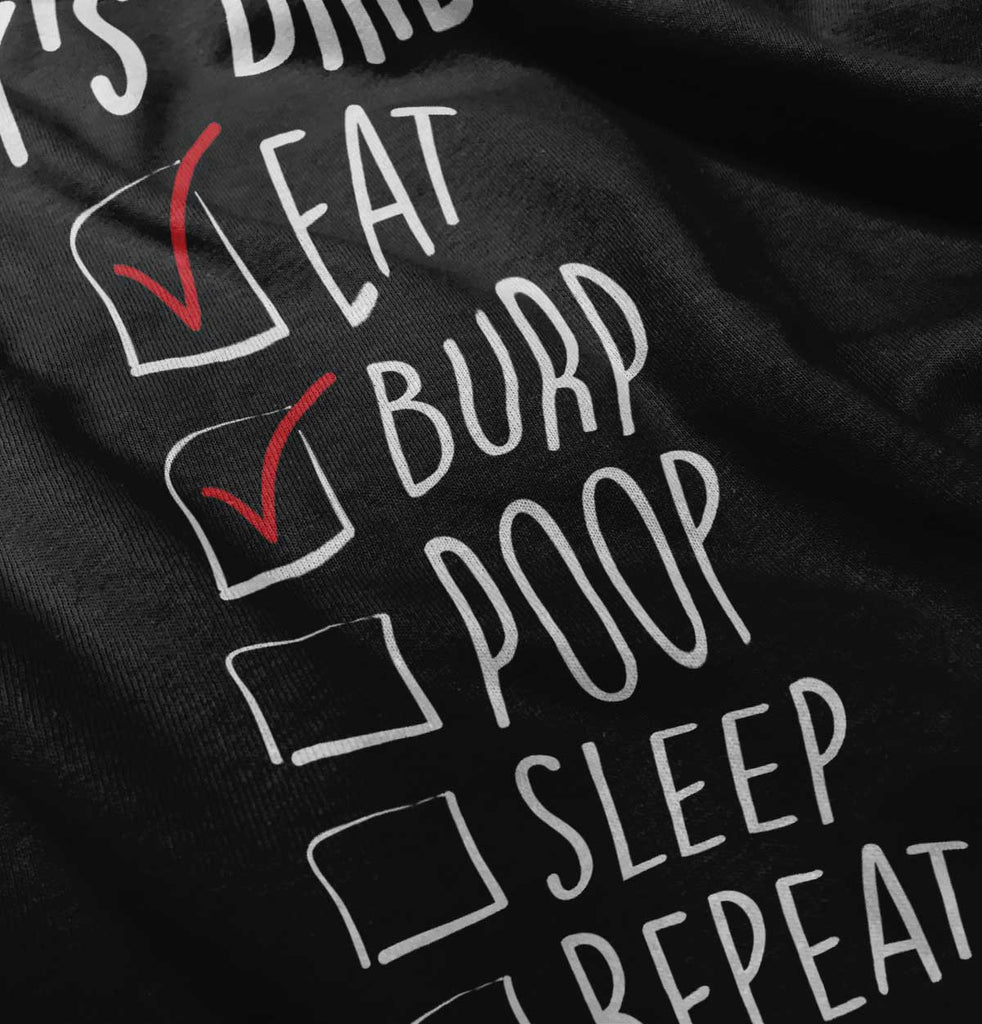 Daddy's Directions Infant Baby Bib-Direct To Garment Print-Brisco Baby