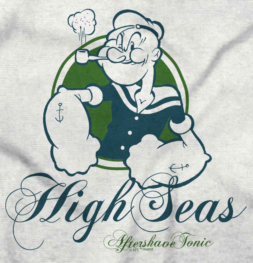 High Seas Aftershave Romper Bodysuit-Direct To Garment Print-Brisco Baby