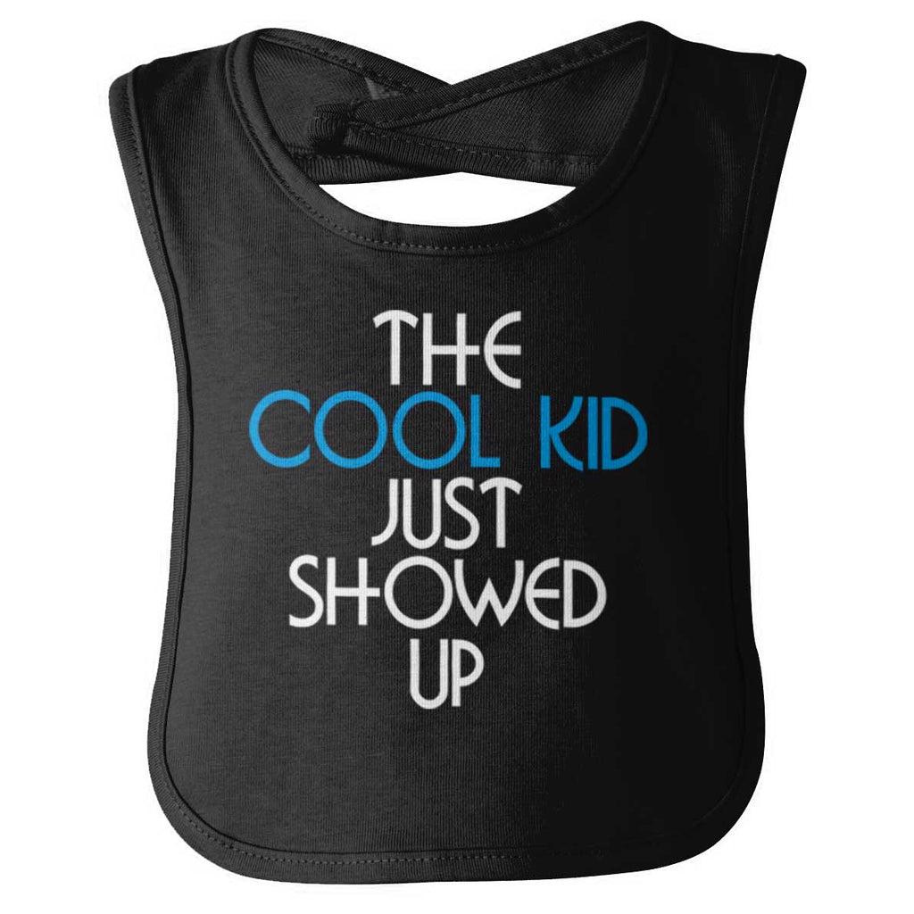 Cool Kid Infant Baby Bib-Direct To Garment Print-Brisco Baby