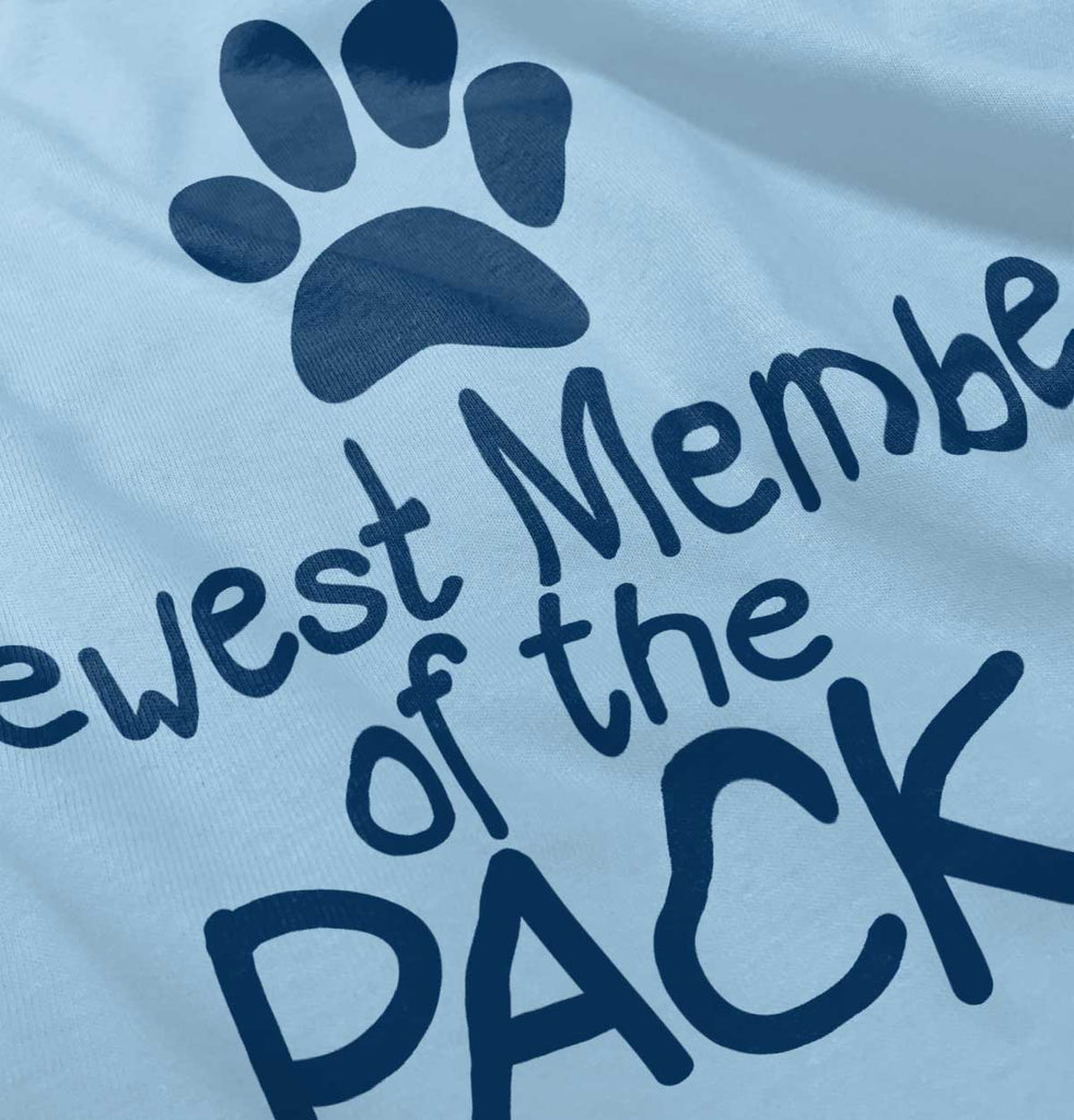 Member of the Pack Infant Toddler T Shirt-Direct To Garment Print-Brisco Baby
