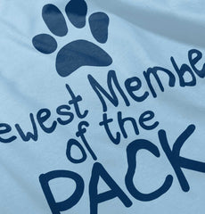 Member of the Pack Infant Toddler T Shirt-Direct To Garment Print-Brisco Baby