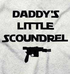 Daddy's Little Scoundrel Romper Bodysuit-Direct To Garment Print-Brisco Baby