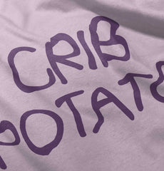 Crib Potato Infant Baby Bib-Direct To Garment Print-Brisco Baby