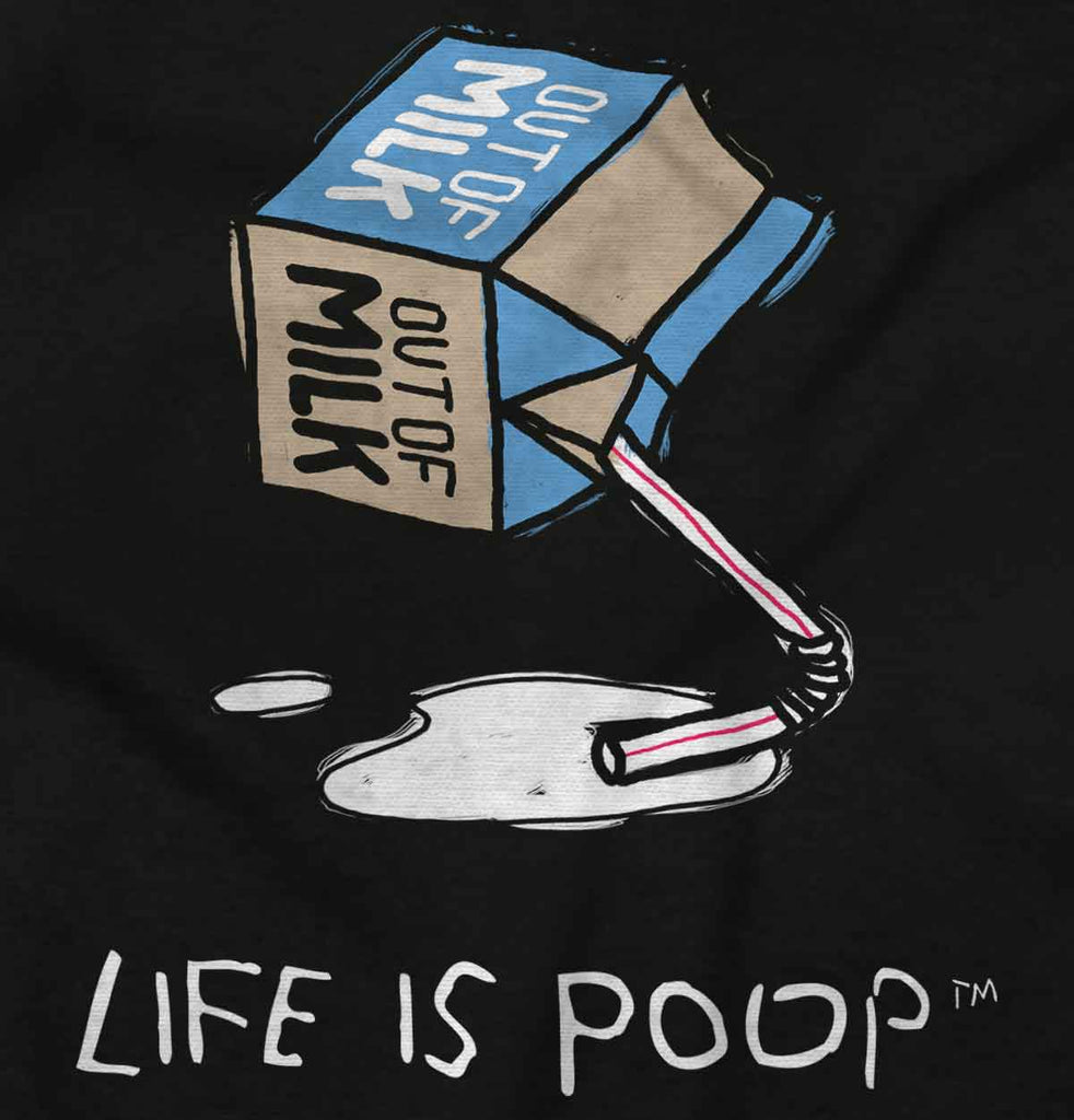 Out of Milk Infant Toddler T Shirt-Direct To Garment Print-Brisco Baby