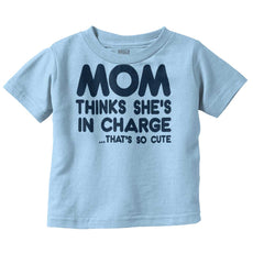 In Charge Infant Toddler T Shirt-Direct To Garment Print-Brisco Baby